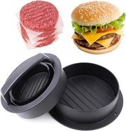 Impastatrice 3 in 1 per hamburger - Adatta per barbecue - Ideale per hamburger e miniburger