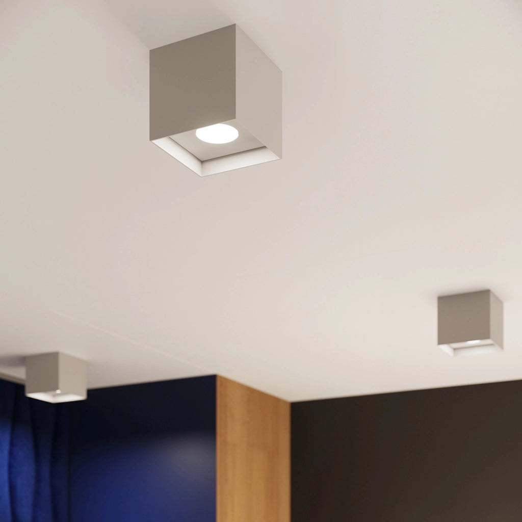 Lampada da soffitto HATI grigio