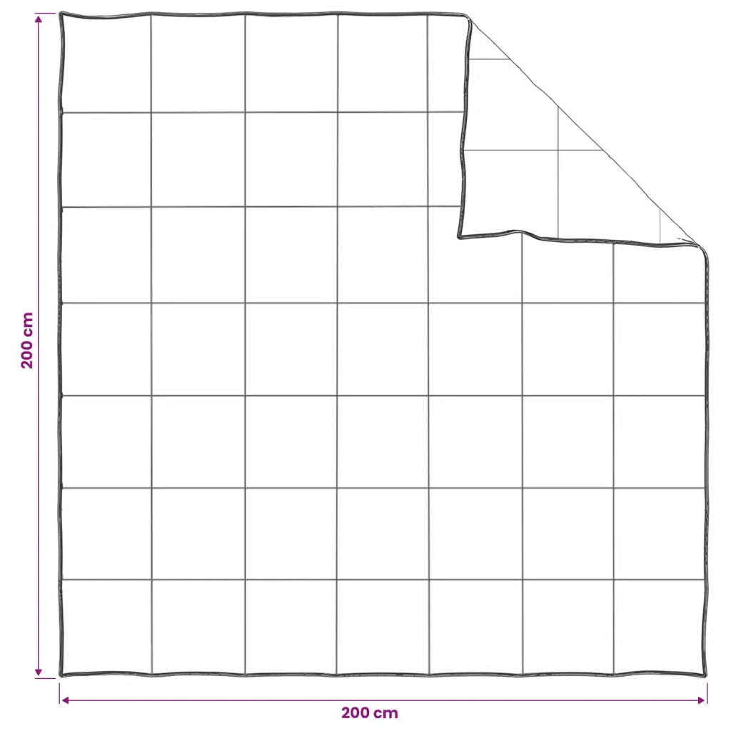 Set di piumoni Bianco 200 x 200 cm Cotone, Bambù, Poliestere 3432209