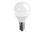 LAMPADA LED SFERA OPALE E14- - 3w - E14 - 2700  °K calda - 250 lm - 210  ° - 8 pezzi DURACELL - MAXIMUS