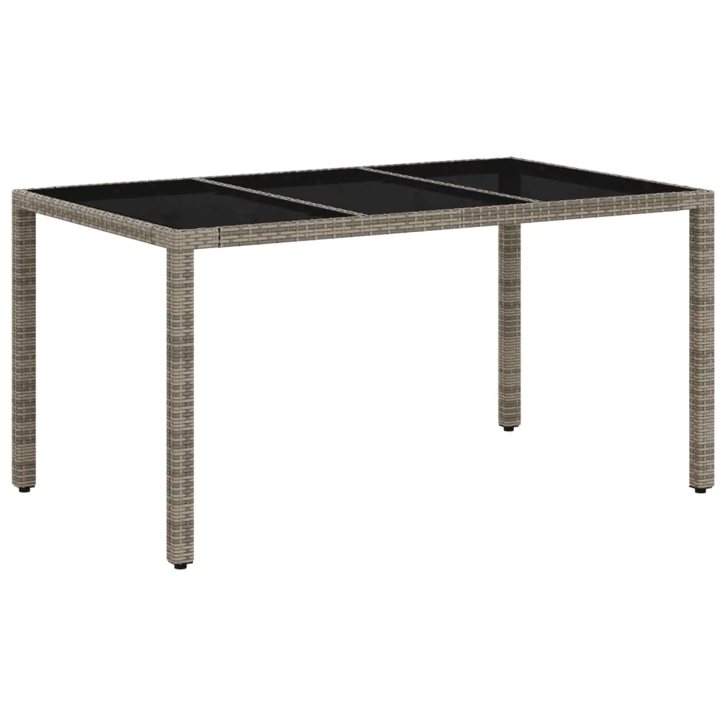 Set da pranzo per esterni 7 pz Grigio chiaro e grigio scuro 3422323