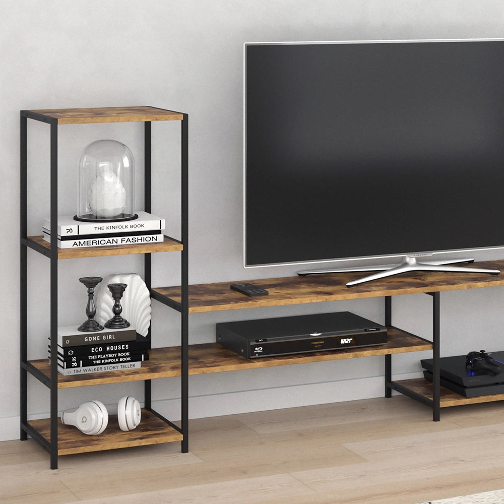 Vicco Mobile tv Legno antico 226 x 93 cm