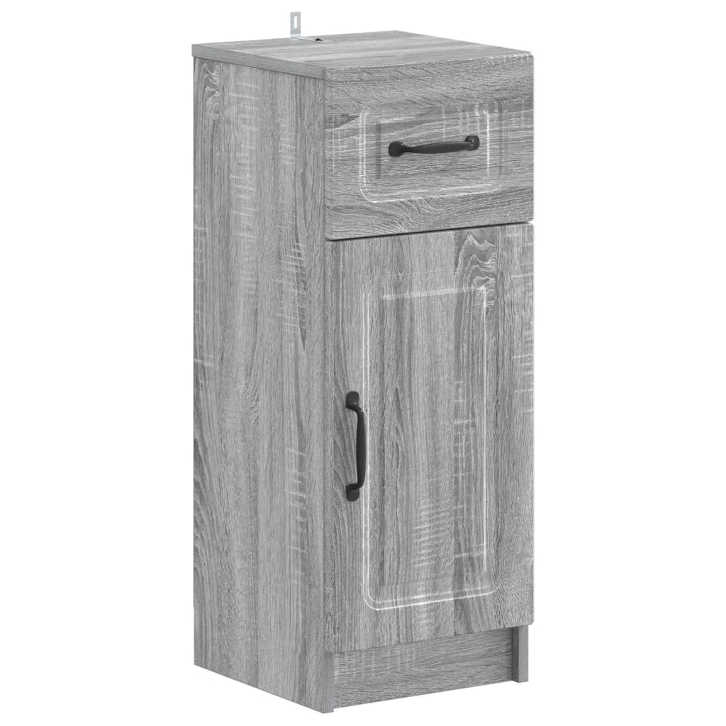 Set di Armadi da Bagno da 2 Pezzi UTRECHT Sonoma grigio 3418059