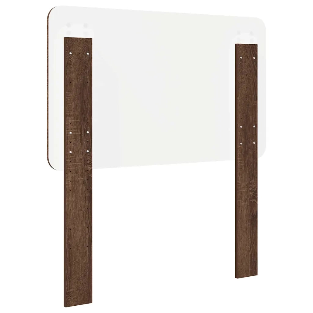 Testiera-Testata-Testiera Decorativa Rovere Marrone 90 cm Legno multistrato 156419