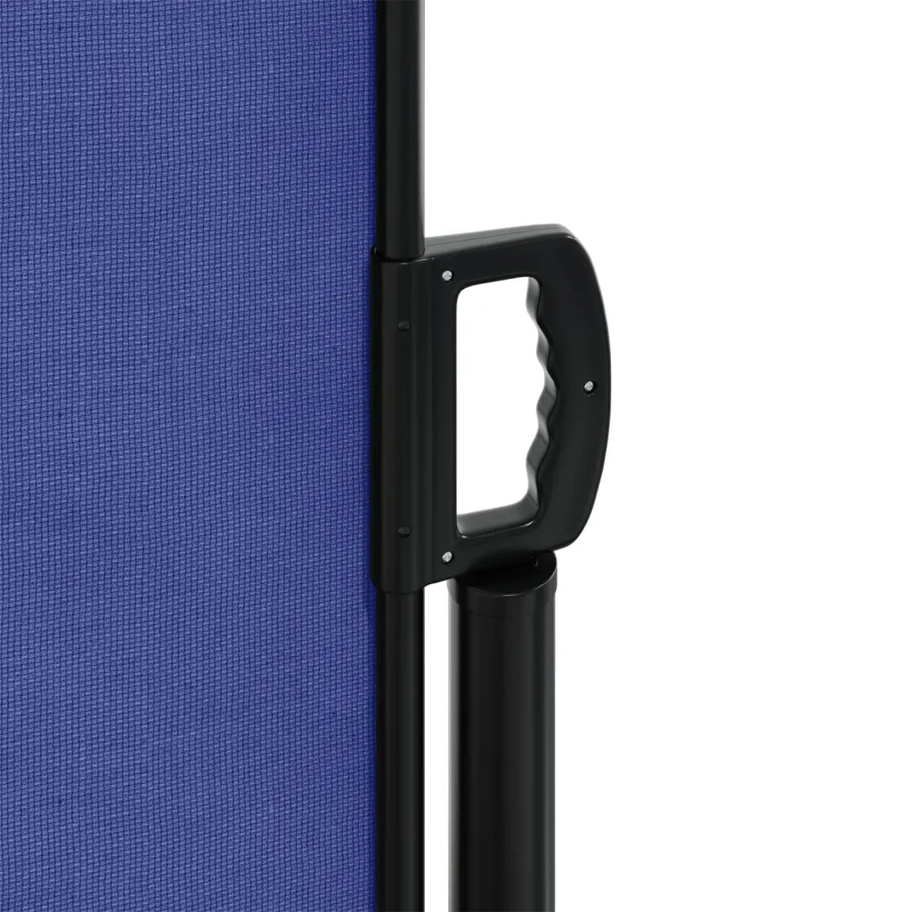 Tenda da Sole Laterale Retrattile-Tenda parasole per balcone per giardino Blu 200x1000 cm 936078