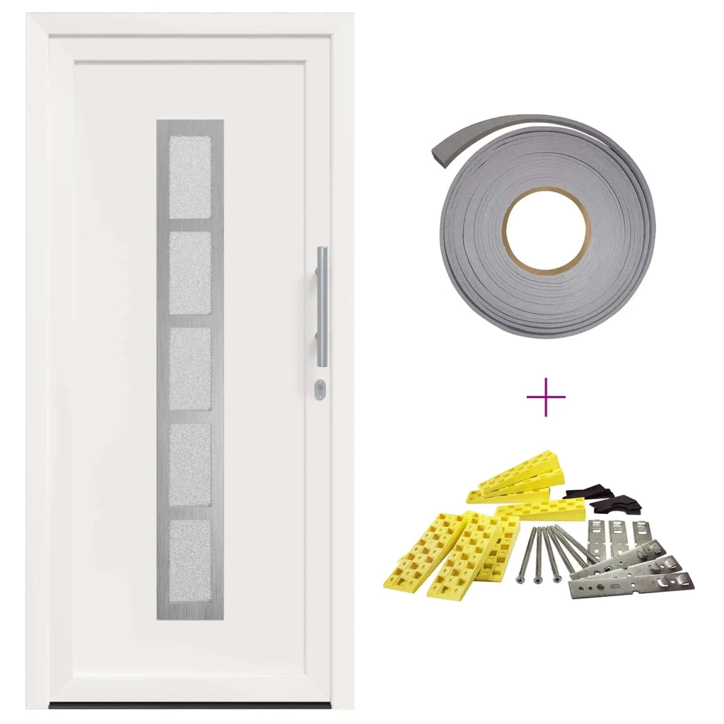 Porta Frontale Bianco 88 x 200 cm PVC 3445675
