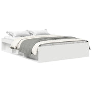 Letto matrimoniale | Letto per adulti | Giroletto Bianco 120x190 cm Small Double