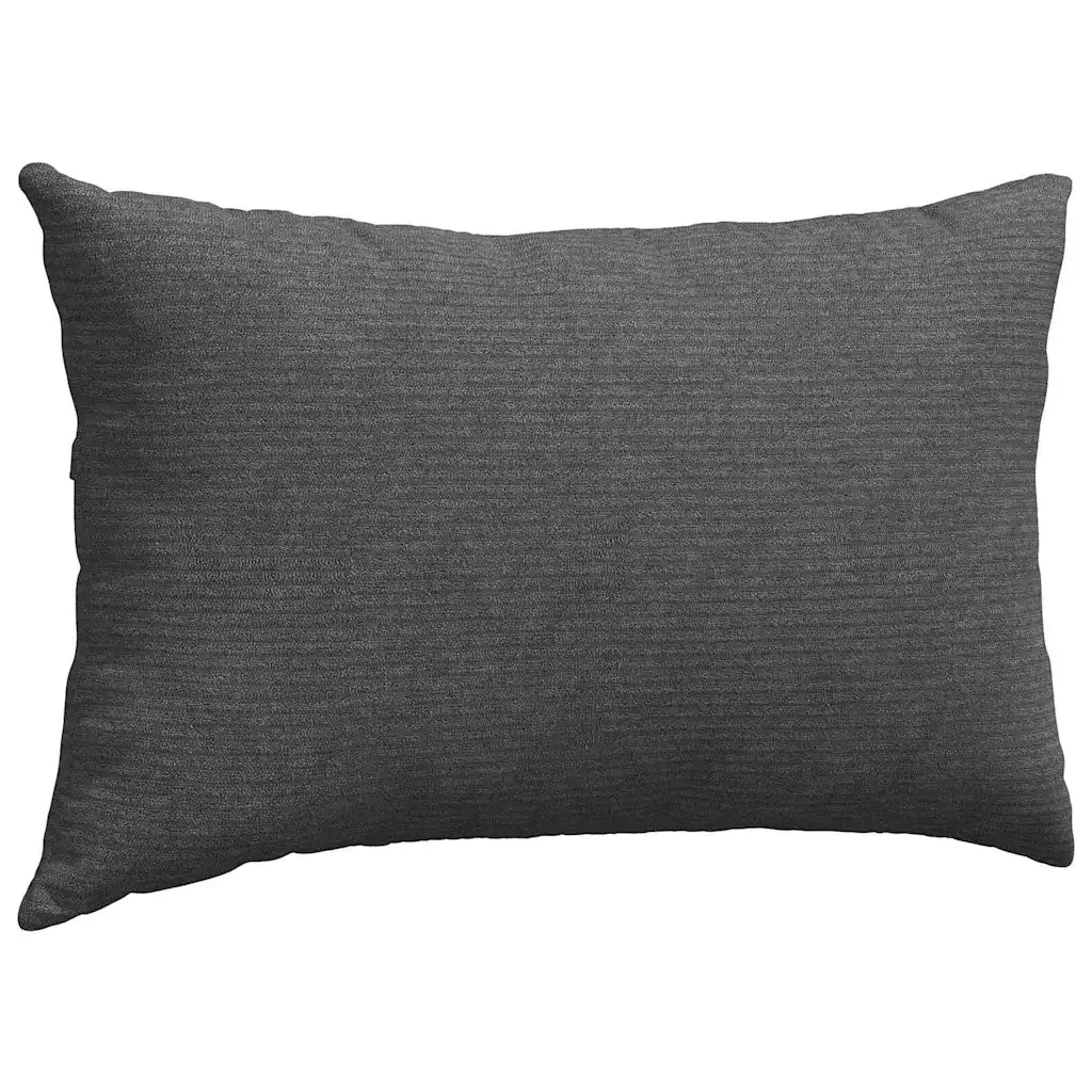 Cuscini da Divano 2 pz-Set di 2 Cuscini per Sofa Grigio scuro 50 x 30 cm 787572