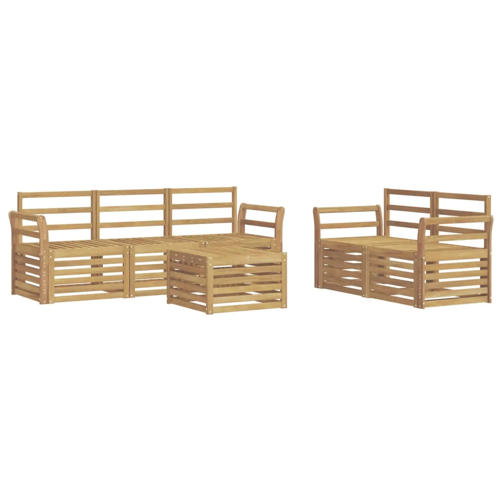 Set divani Legno di Acacia Massello 3391394