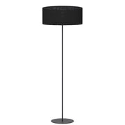 Lampada da terra ECO nera cilindrica 1xE27 Emibig