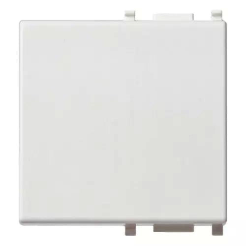VIMAR PLANA - TASTO 2M ILLUMINABILE AD ANELLO BIANCO