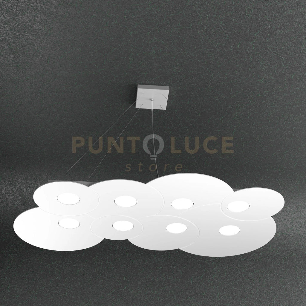 CLOUD SOSPENSIONE 8 LUCI BIANCO 1128-S8 R-BI