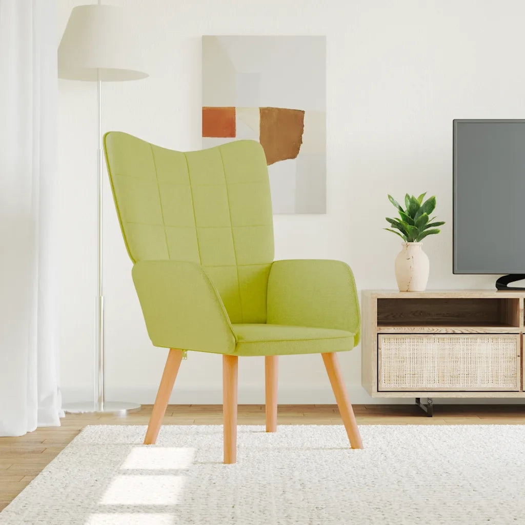 Sedia Relax Verde in Tessuto 327924