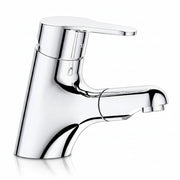 Miscelatore lavabo bagno con doccetta estraibile