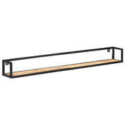 Mensole a Muro 2 pz 160 cm in Legno di Mango Grezzo 320676