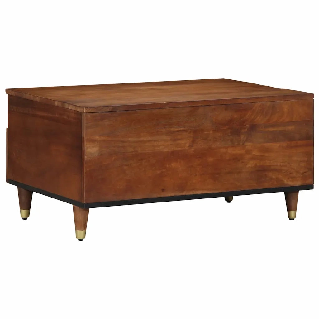 Tavolino da salotto | Tavolino da caff¨¨ | Tavolino da Soggiorno con cassetto Marrone miele 80 x 54 x 40 cm