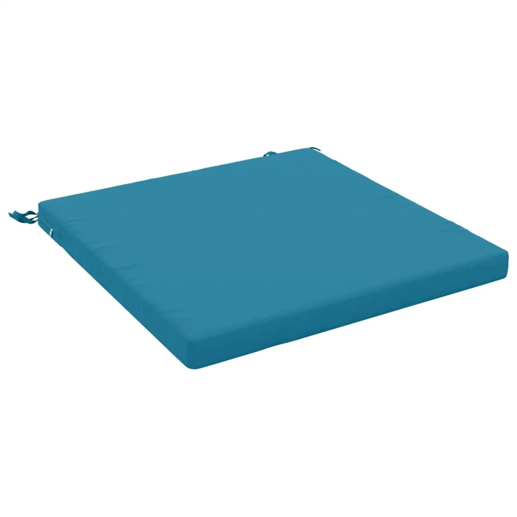 Cuscino per Sedia in Unico Pezzo SOEST 100% Poliestere Azzurro 944859