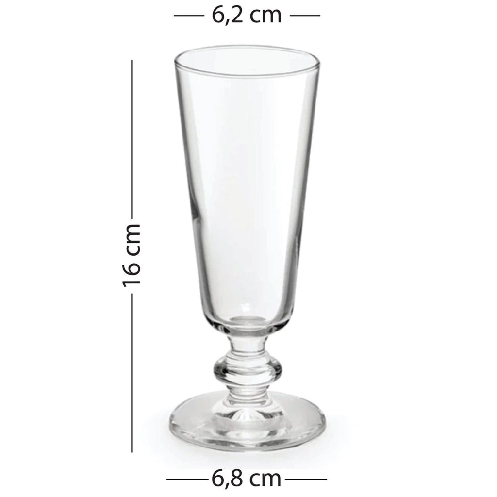 Nesivano, Bicchieri set da 4 180 ml, Trasparente