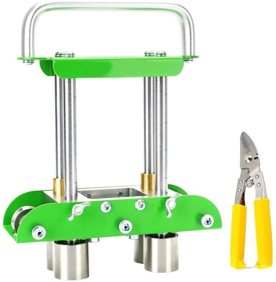 Buigrem per metalli - Flessibilità 0-90 gradi - Lame 20 cm - Maniglia in lega di alluminio - Adatto per DIY e professionisti - Attrezzatura per la flessione dei metalli