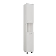 Vicco Mobile alto Bianco 30.2 x 190 cm con 2 porte