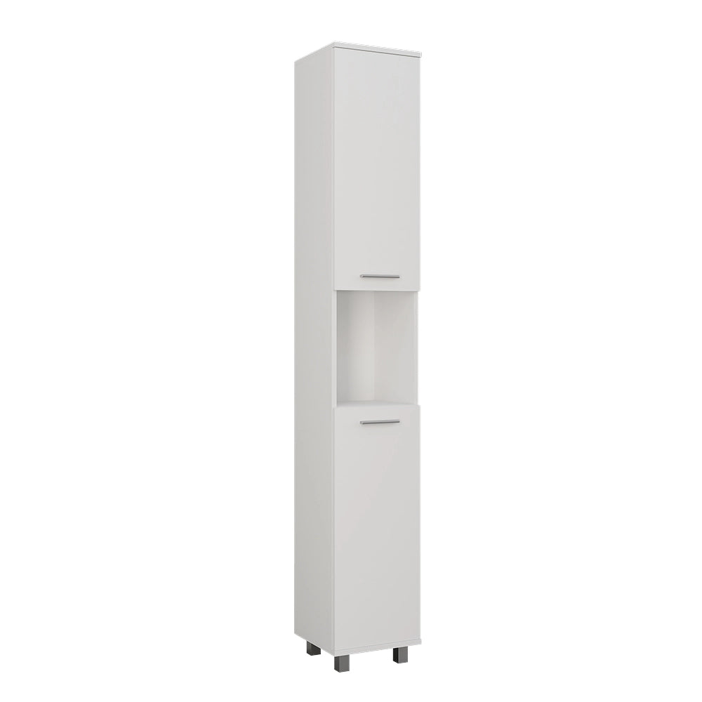 Vicco Mobile alto Bianco 30.2 x 190 cm con 2 porte