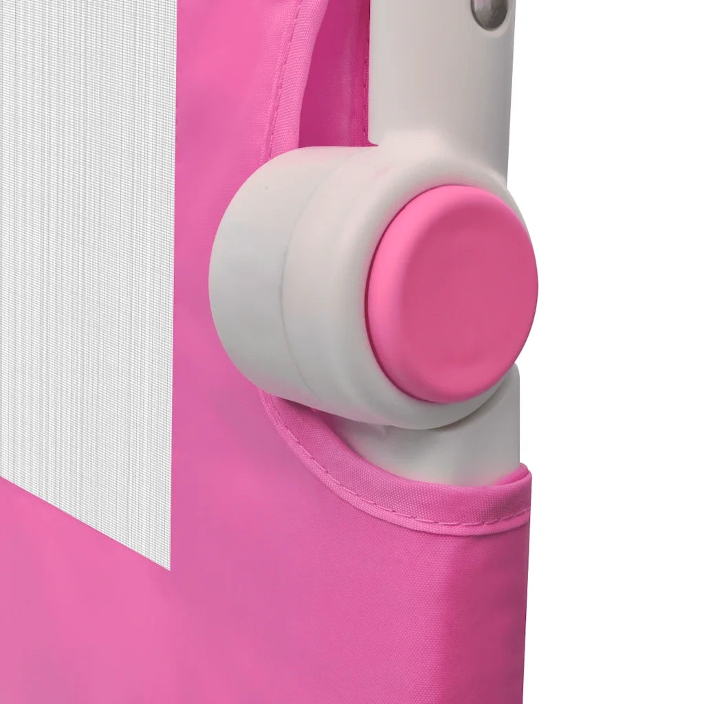 Barriera di Sicurezza per Letto Bambino 102 x 42 cm Rosa CFW5790661