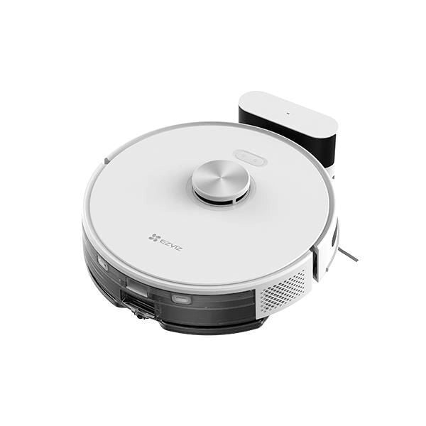 EZVIZ SAJDASKBDIA-238 RE5 Robot aspirapolvere e lavapavimenti 2in1 Navigazione LDS LiDAR Potenza 4000 Pa Autonomia 240 min App EZVIZ e comandi vocali colore Bianco