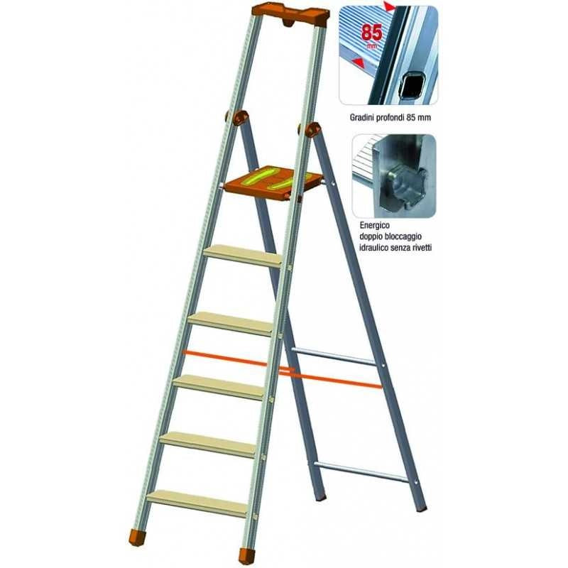 Scala Facal Piu+Su Sez.24X50 Gradini 5