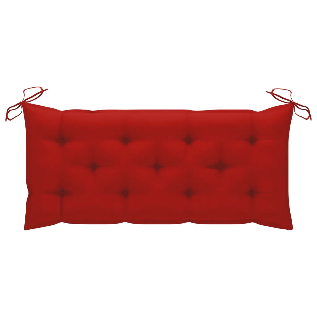 Panca da Giardino con Cuscino 120 cm in Bamb¨´ 388681