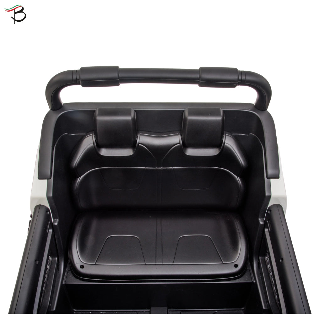 Auto Elettrica per Bambini Mercedes Unimog 12V 2 Posti Monitor Touchscreen Mp4-Verde
