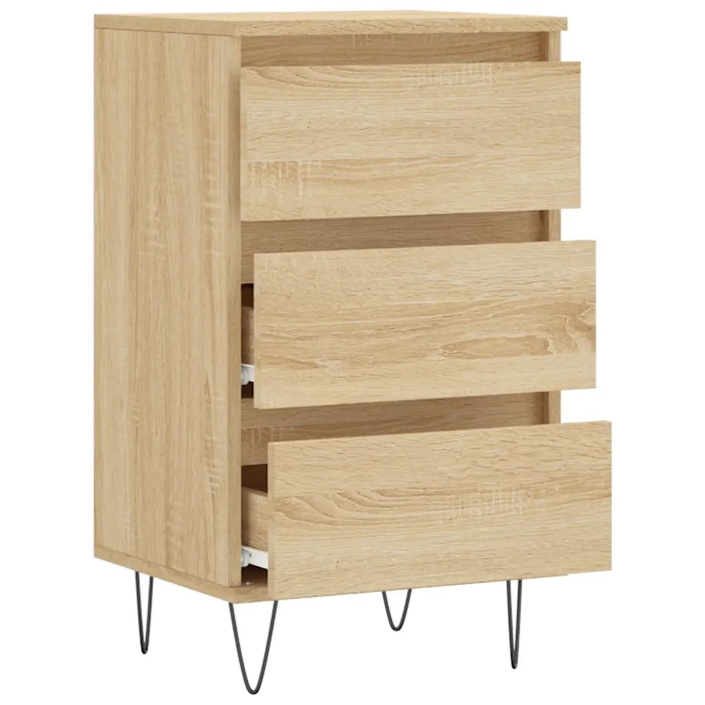 Credenza Rovere Sonoma 40x35x70 cm in Legno Multistrato 831095