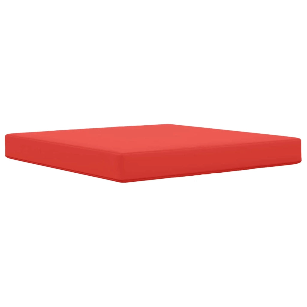 Cuscino per divano da esterno Rosso 80 x 80 x 8 cm Poliestere 900818