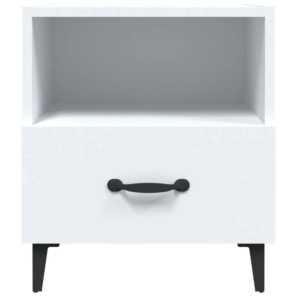 Comodino Bianco in Legno Multistrato 812024