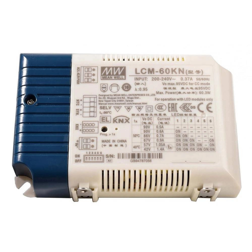 Trade Shop - Alimentatore Led Driver 60 W Multi Corrente Dimmerabile Strisce Faretti Lampade -