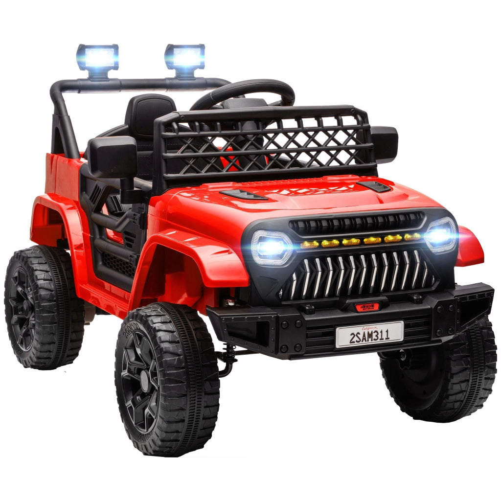 Auto Elettrica per Bambini con Telecomando ¨C Minimal ¨C Rosso