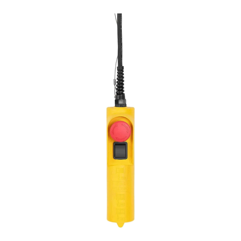 Paranco elettrico a fune (capacità di sollevamento: 600 kg motore 1050 W lunghezza cavo in acciaio: m) 14_0007139