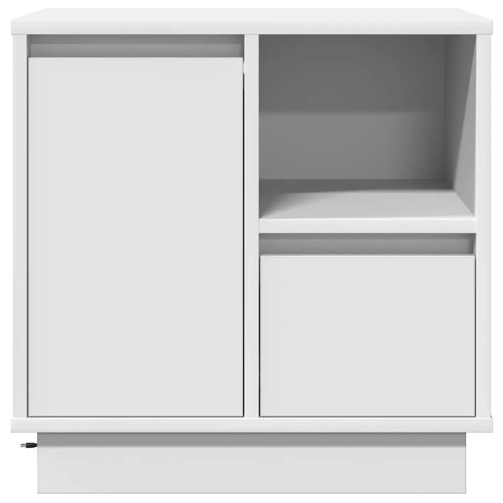 Armadio da Notte con cassetto 2 pcs Bianco 50 x 34,5 x 50 cm. 869579