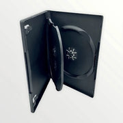 Supporto per DVD - 3 Disco - Ecowhite - Nero - Leggero - Sostenibile - Adatto per DVD - 5 Pezzi