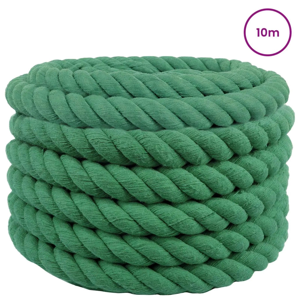 Corda Verde 6 x 6 x 1000 cm Cotone 42011988