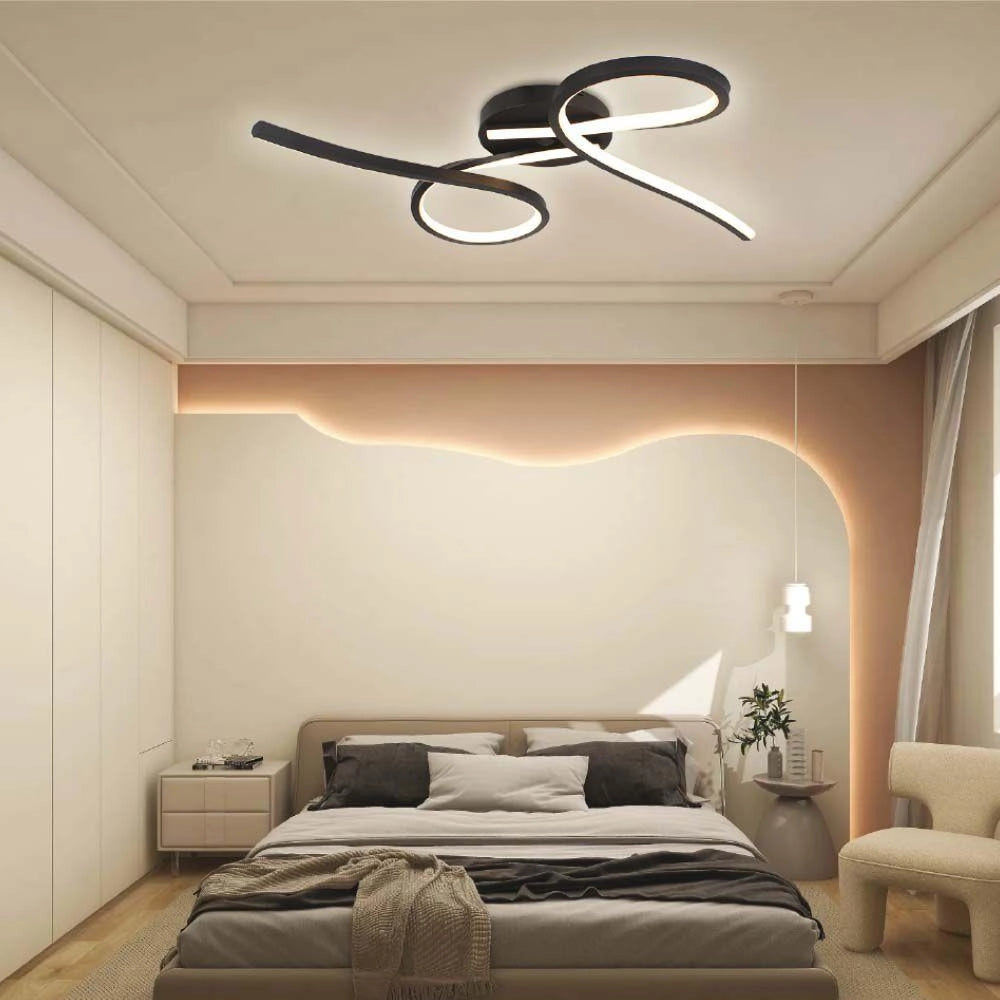 Plafoniera LED nera 61cm 24W 3000K V-TAC VT-7791 IP20