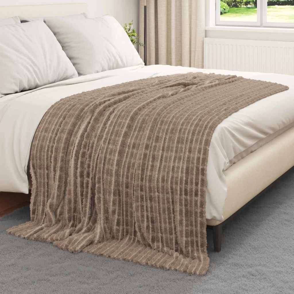 Coperta Cammello 200 x 150 cm Panno 42016914