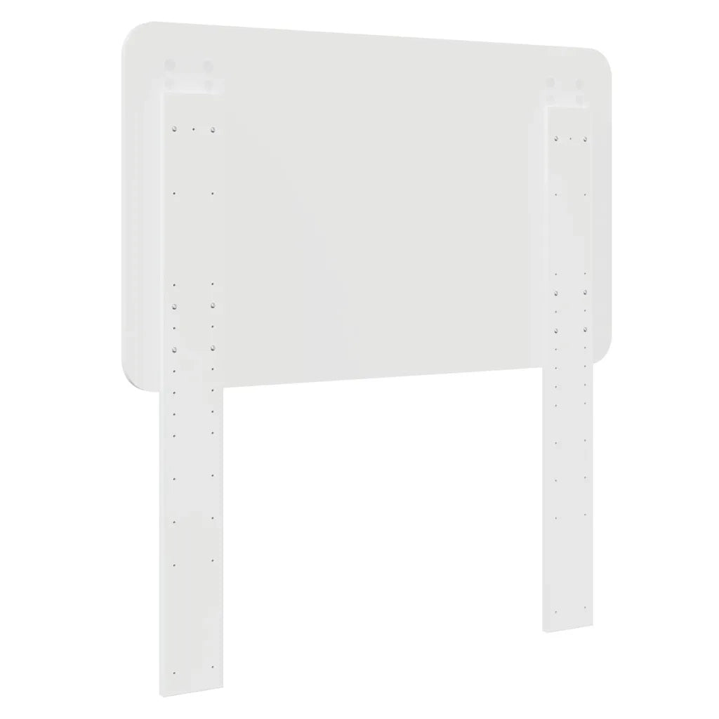 Testiera-Testata-Testiera Decorativa Bianco Lucido 100 cm Legno multistrato 749893