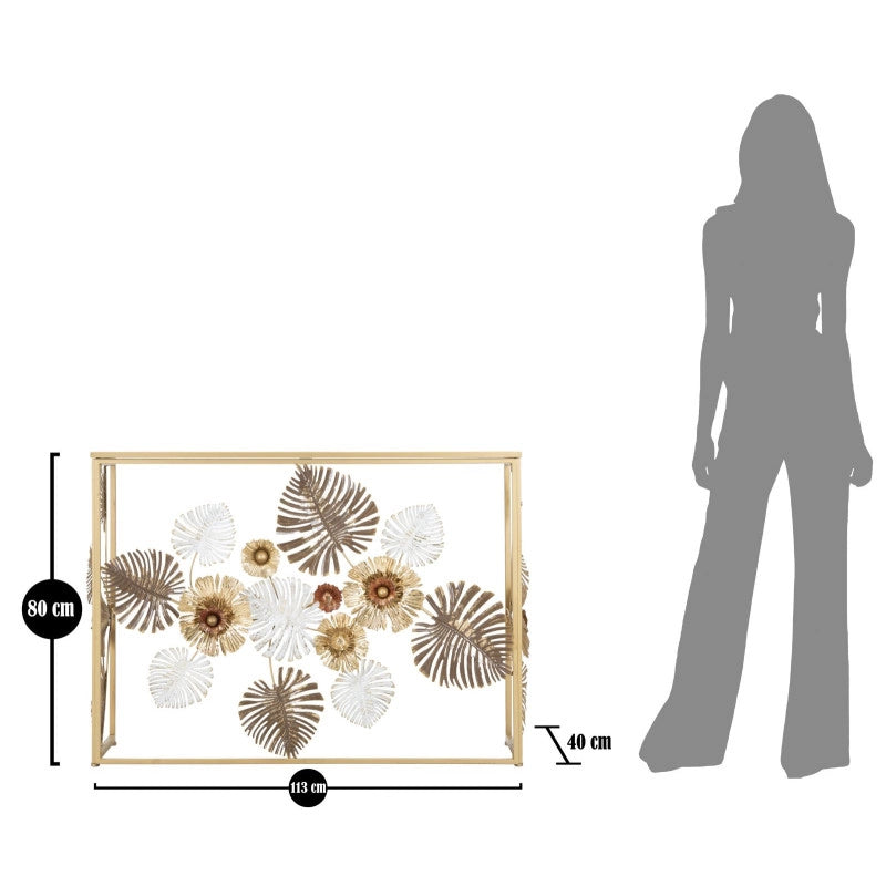 Consolle Glam Floris cm 113x40x80