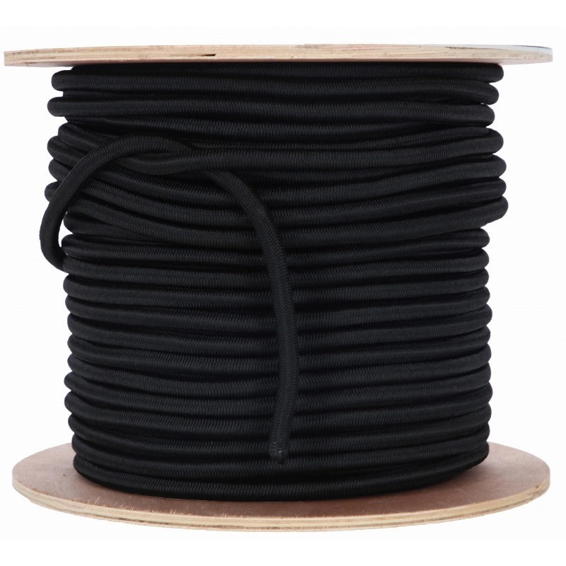 TRECCIA NERA ELASTICA Ø MM 5 MT100
