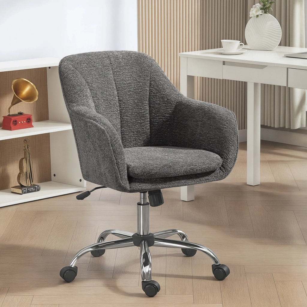 Sedia da ufficio ergonomica regolabile in altezza ¨C Minimal ¨C Grigio