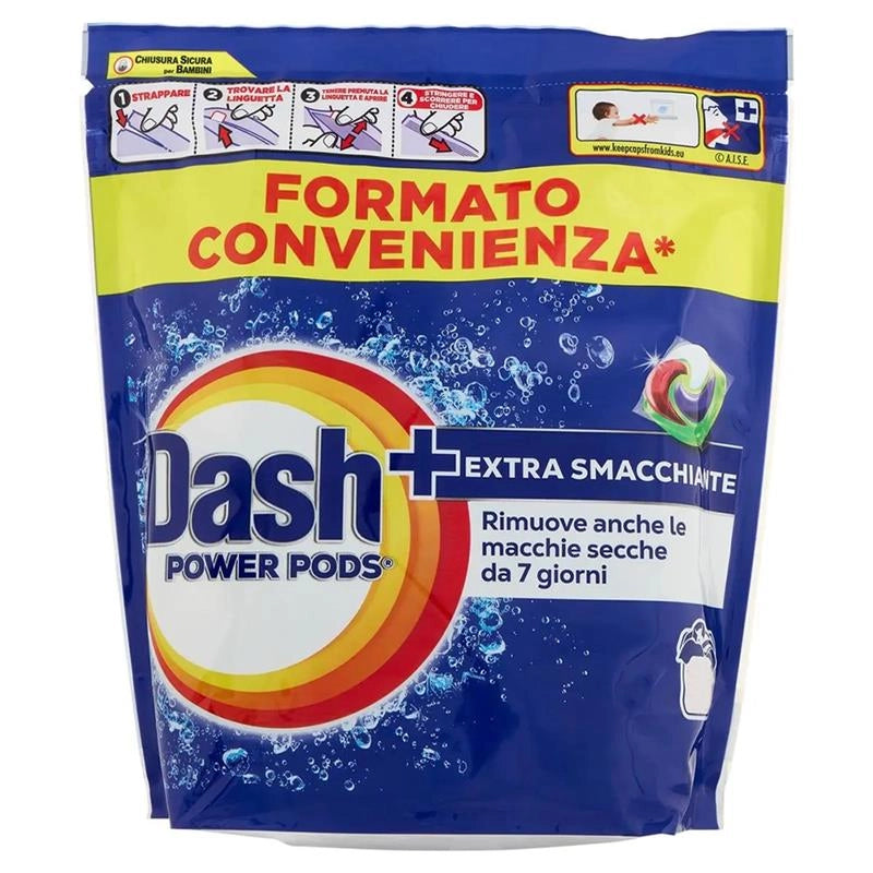 DASH POWER PODS LIQUIDO LAVATRICE EXTRA SMACCHIANTE 35PZ