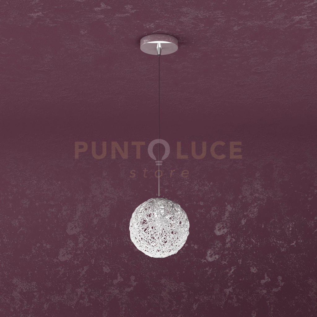 WILLOW SOSPENSIONE 1 LUCE DECORO GOMITOLO 1098-S1-GO