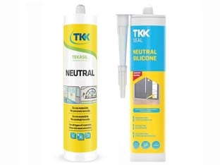 SILICONE NEUTRO SEAL NEUTRAL- - ml.300 nero - 2 pezzi TKK