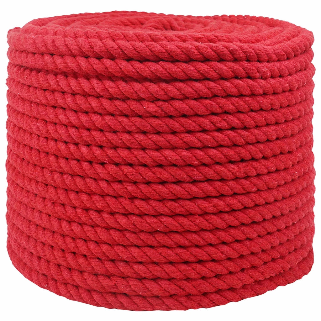Corda | Fune Rosso 1,4 x 1,4 x 2500 cm Cotone
