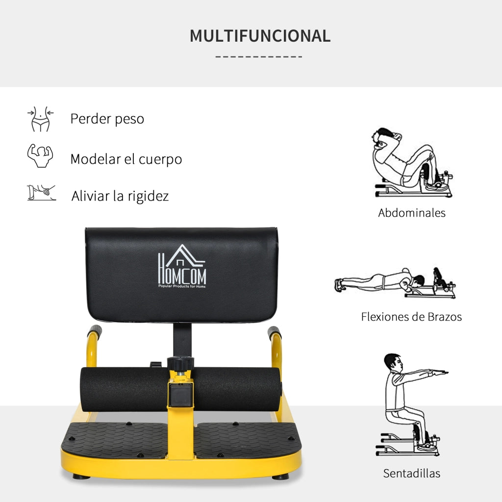 Macchina per Squat 3 in 1 ¨C Minimal ¨C Giallo